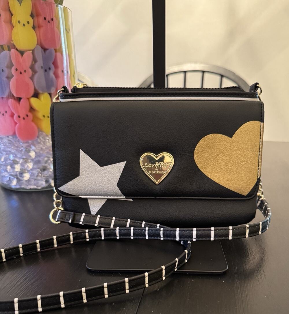 NWOT Luv Betsy By Betsy Johnson Crossbody Wallet Bag